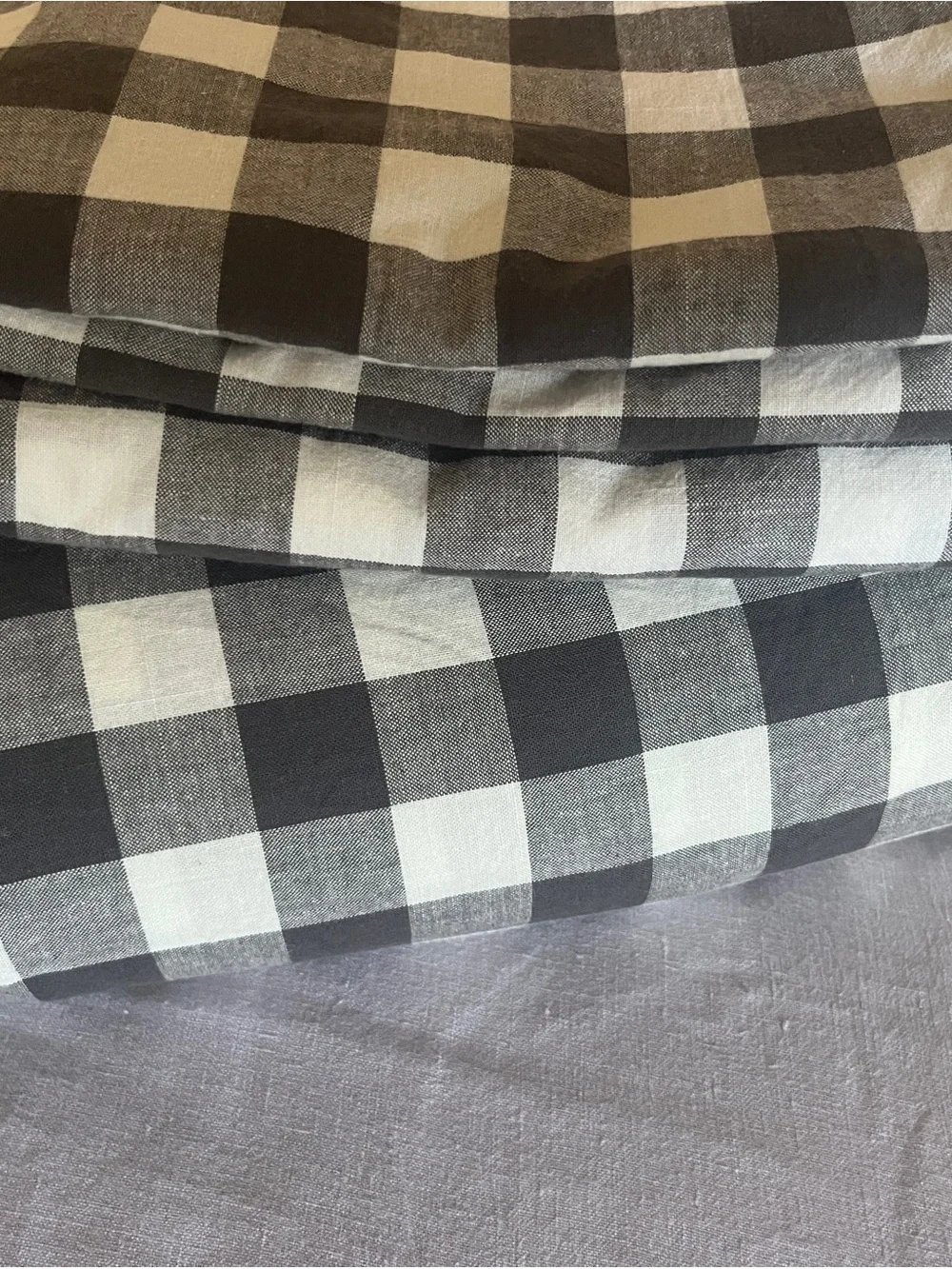 KING duvet cover and (2) pillowcases. 100% organic cotton IKEA